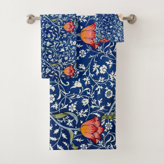 Tulpe, William Morris Badhandtuch Set (Insitu)