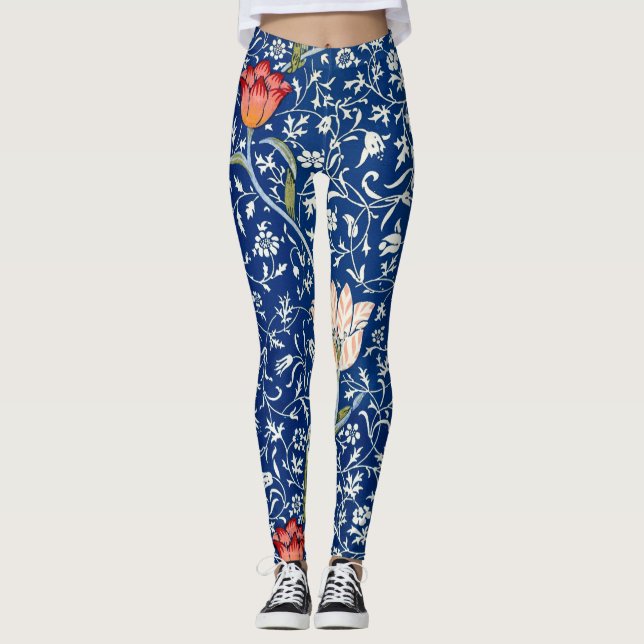 Tulpe, William Morris Leggings (Vorderseite)