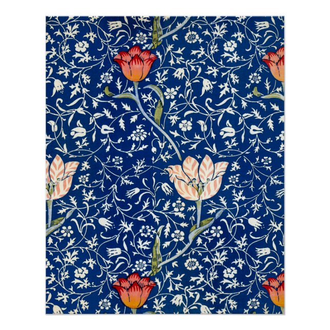 Tulpe, William Morris Poster (Vorderseite)