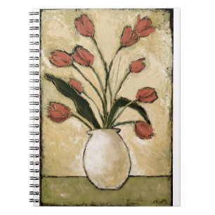 Tulpen BAG10-V2 in Red.tif Notizblock