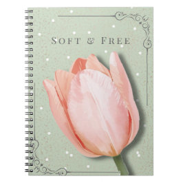 Tulpen-Blumen-Notizbuch | Weiches & Freies Journal Notizblock