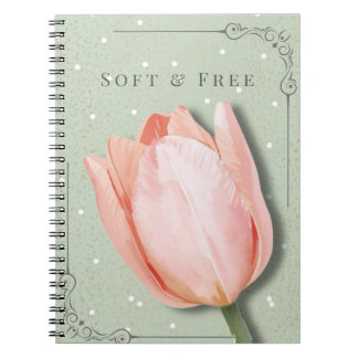 Tulpen-Blumen-Notizbuch | Weiches & Freies Journal Notizblock