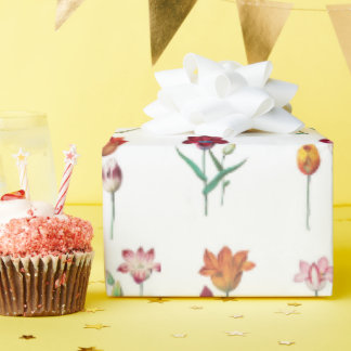 Tulpen-Blumenverpackungspapier Geschenkpapier