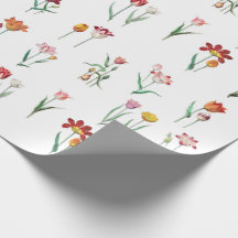 Tulpen-Blumenverpackungspapier