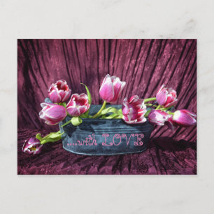Tulpen für Dich ... Postkarte
