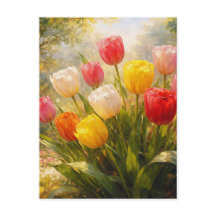 Tulpen Garten - Malerischer Stil