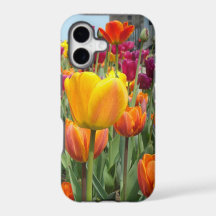 Tulpen im Brise iPhone Fall