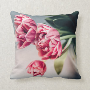 Tulpen in einem Vase Kissen