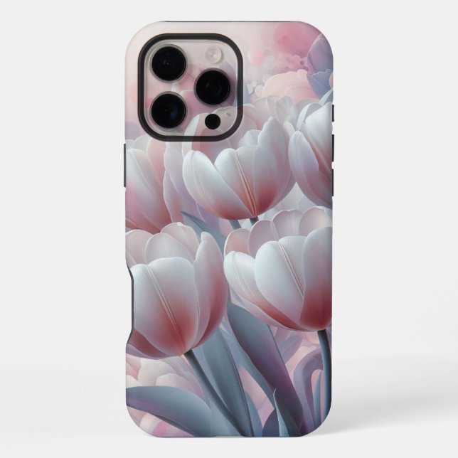 Tulpen  iPhone hülle (Rückseite)