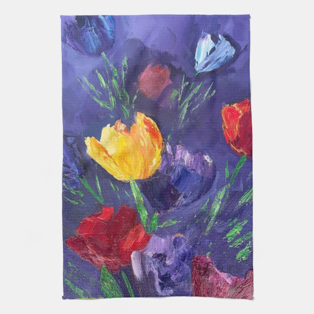 Tulpen Küchentuch_Alaska Geschirrtuch (Vertikal)