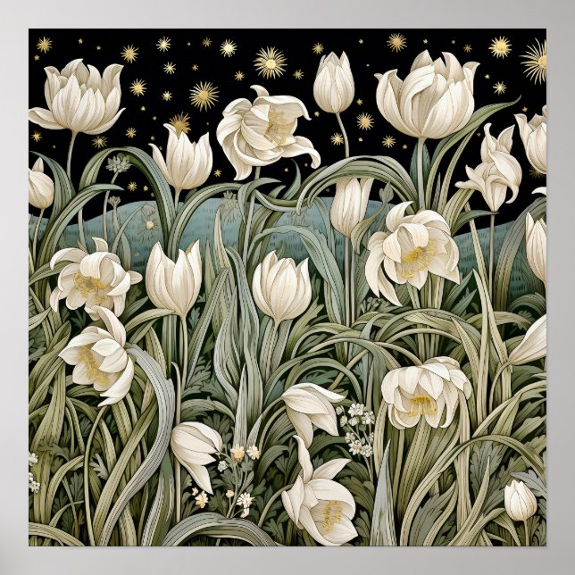 Tulpen Kunstprint Poster (Vorne)