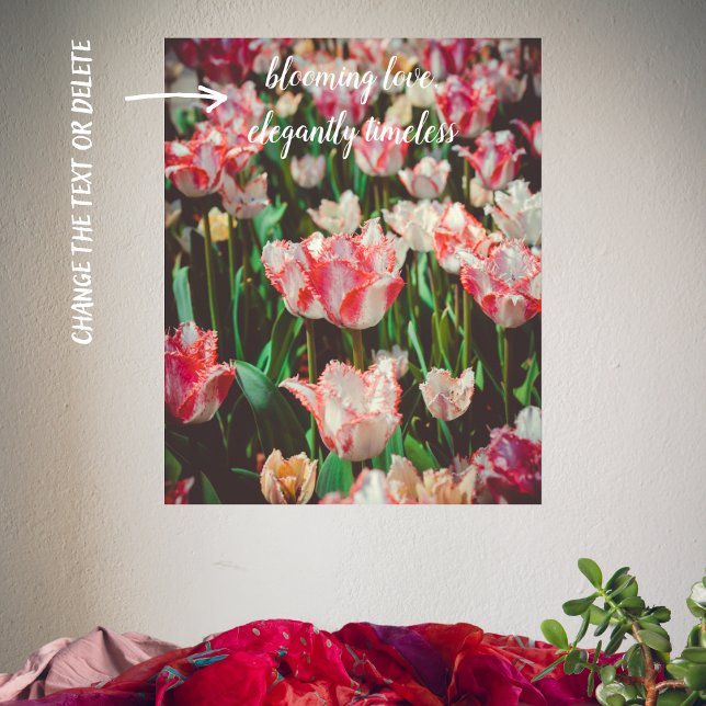 Tulpen mit Vintagem Rosa Poster (Von Creator hochgeladen)