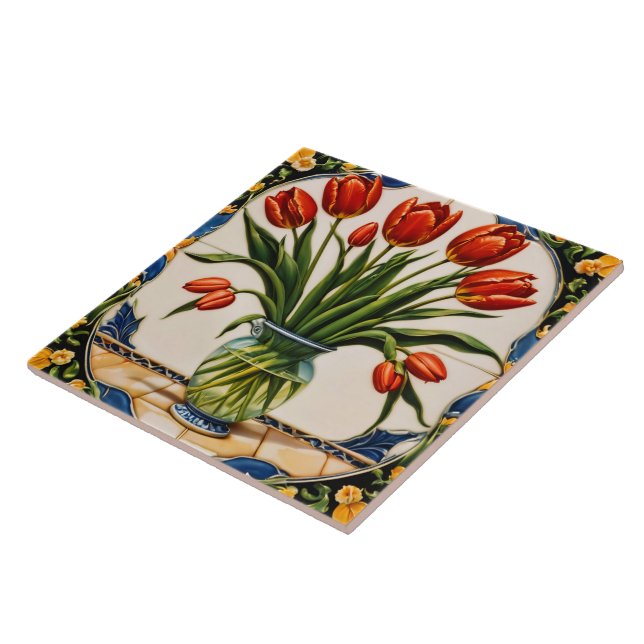 Tulpen Moderne Schöne Kollektion Fliese (Seite)
