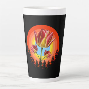Tulpen Natur botanische Pflanze Milchtasse