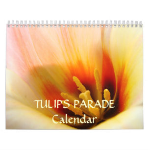 TULPEN PARADE Kalender Geschenke Freunde Tulpen Bl
