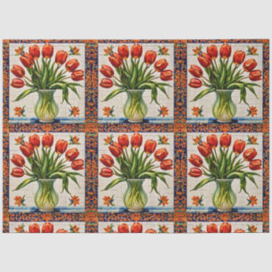 Tulpen Populäre Schöne Sammlung Seidenpapier