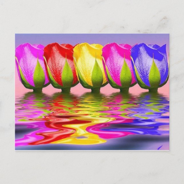 tulpen postkarte (Vorderseite)