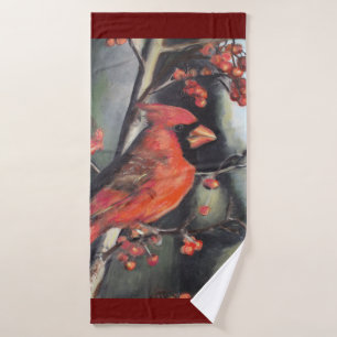 Tulpen Rot Badhandtuch Set