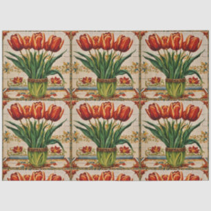 Tulpen Schöne Trendige Kollektion Seidenpapier