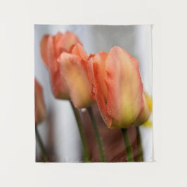 Tulpen-Teppich Wandteppich