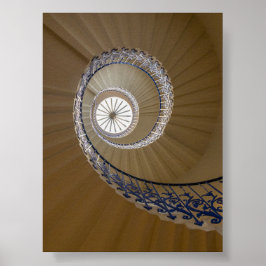 Tulpen-Treppen in London Poster