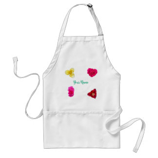 Tulpen und Rosen Schürze