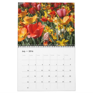 Tulpen und Windmühlen Kalender