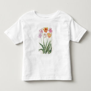 Tulpen, vom "NassauFlorilegium" (w/c auf pape Kleinkind T-shirt