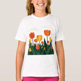 Tulpenblumen T-Shirt