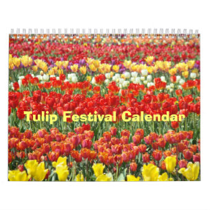 Tulpenfest-Kalender Büro-Geschenke zum Feiertag Kalender
