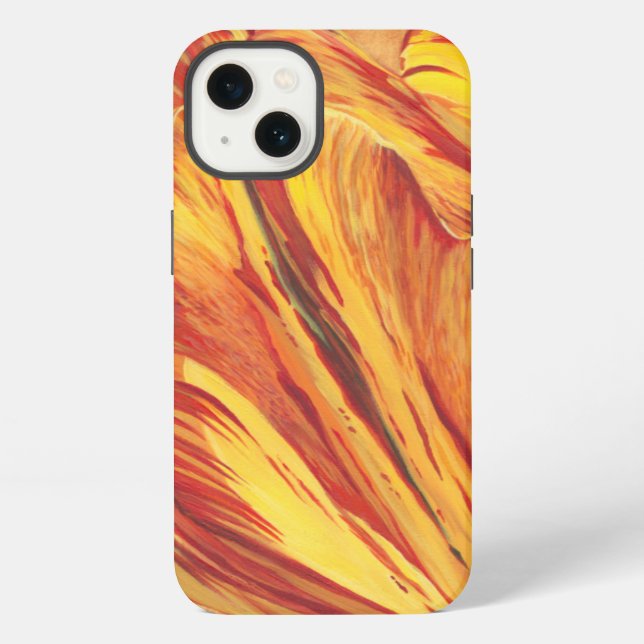 Tulpenkraft I iPhone Hülle (Rückseite)