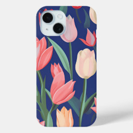 Tulpenmuster Case-Mate iPhone Hülle