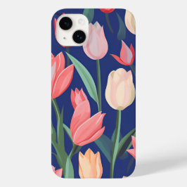 Tulpenmuster Case-Mate iPhone 14 Plus Hülle