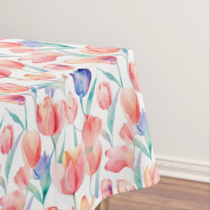 Tulpenmuster Tulpenmuster Tischtuch Tischdecke