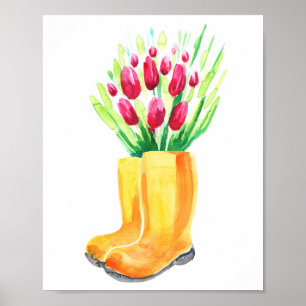 Tulpenposter Poster