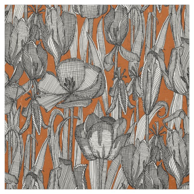 Tulpenverfall Stoff (Muster)