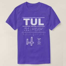 Tulsa International Airport TUL T - Shirt