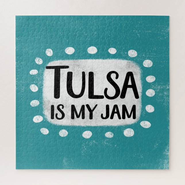 Tulsa ist mein Jam Jigsaw Puzzle (Vertikal)