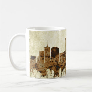 Tulsa Oklahoma Cityscape Kaffeetasse