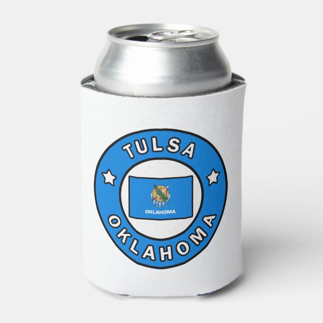 Tulsa Oklahoma Dosenkühler (Kanne Vorderseite)