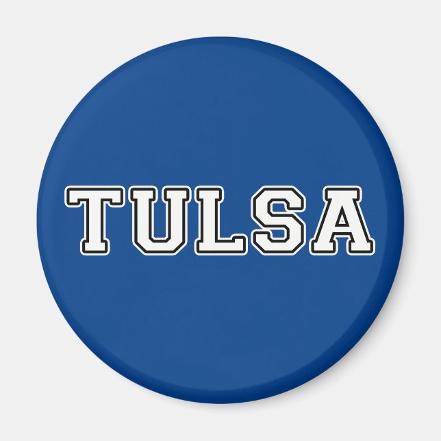 Tulsa Oklahoma Magnet (Vorne)