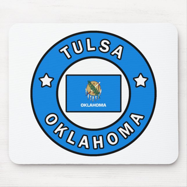 Tulsa Oklahoma Mousepad (Vorne)