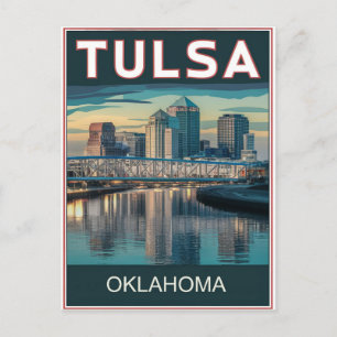 Tulsa, Oklahoma Postkarte