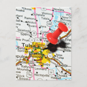 Tulsa, Oklahoma Postkarte