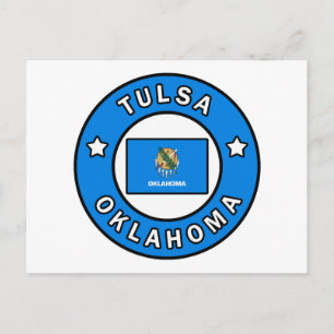 Tulsa Oklahoma Postkarte