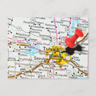 Tulsa, Oklahoma Postkarte