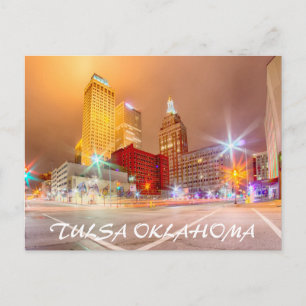 Tulsa Oklahoma Postkarte