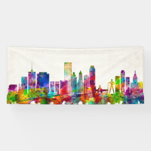 Tulsa Oklahoma Skyline Banner
