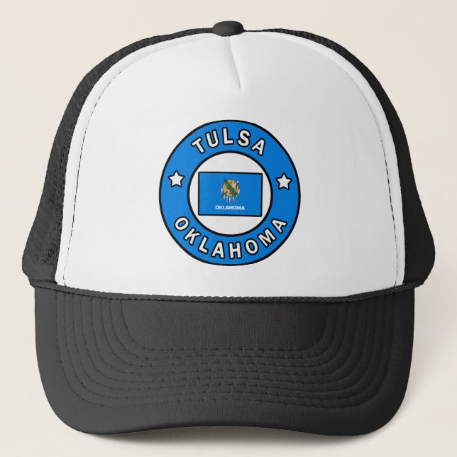 Tulsa Oklahoma Truckerkappe (Vorderseite)