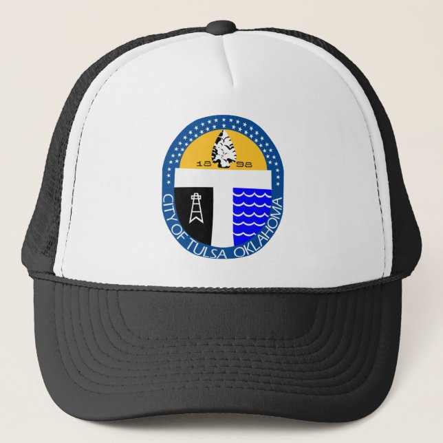 Tulsa, Oklahoma Truckerkappe (Vorderseite)